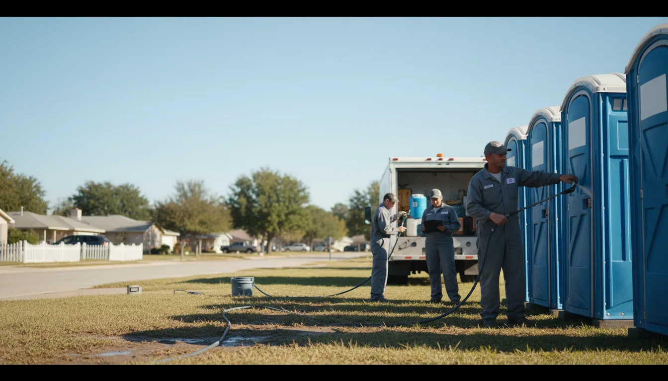 Long-Term Portable Toilet Rental in Burr Oak, KS near me